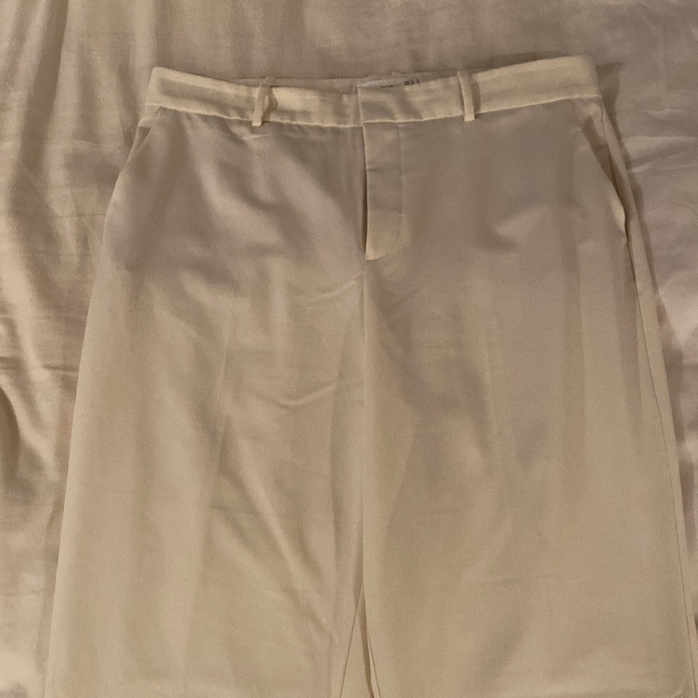 MANGO cream trouser size 10